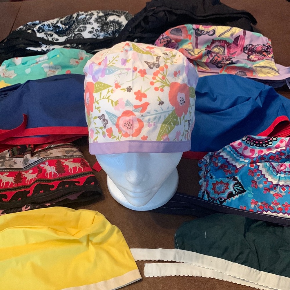 Scrub caps